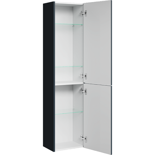 AQWELLA Pure подвесной пенал 35 см, цвет серый